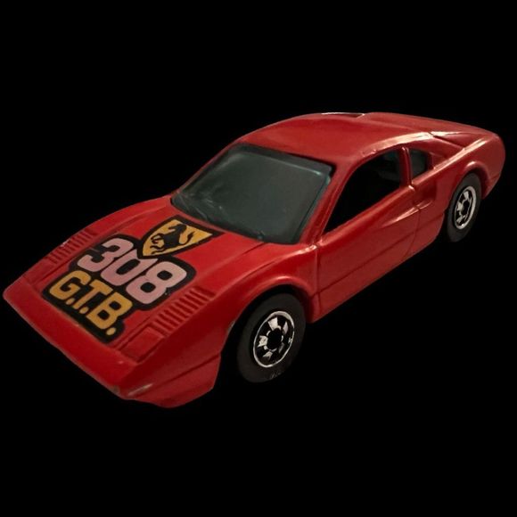 Vintage 1977 Hot Wheels Black Wall Ferrari Racebait 308 Hong Kong - Picture 1 of 5